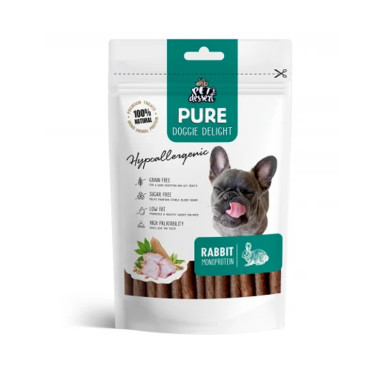Pet’s Dessert Hypoallergenic – recompense pentru câini, cu iepure, 80 g